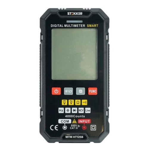 Мультиметр цифровой, 4000 отсчетов Stekker MTM HT125B 49995