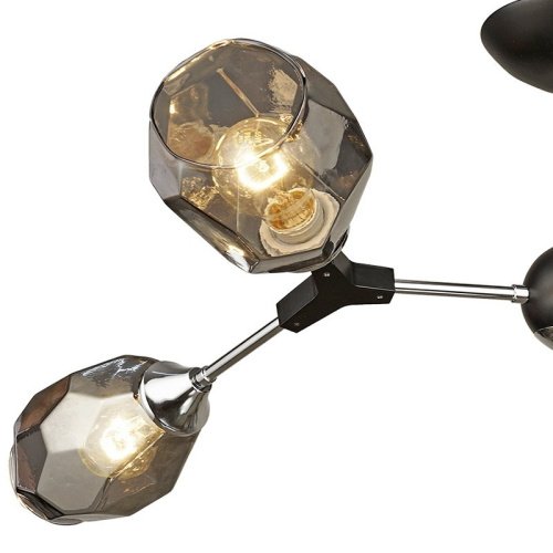 Потолочная люстра Reluce 04209-0.3-04 CH+BK