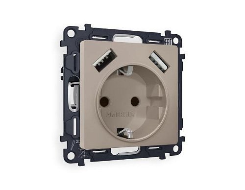 Розетка Ambrella Volt ALFA MA369010