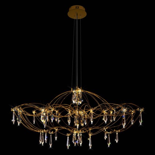 10586/900 Gold Asfour Подвесная люстра Mira Loft It 10586/900 Gold Asfour