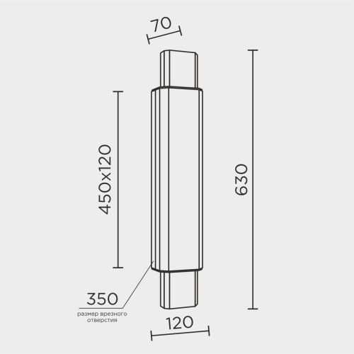 ML.542.630 GD Настенный светильник ML Modelux ML.542.630 GD