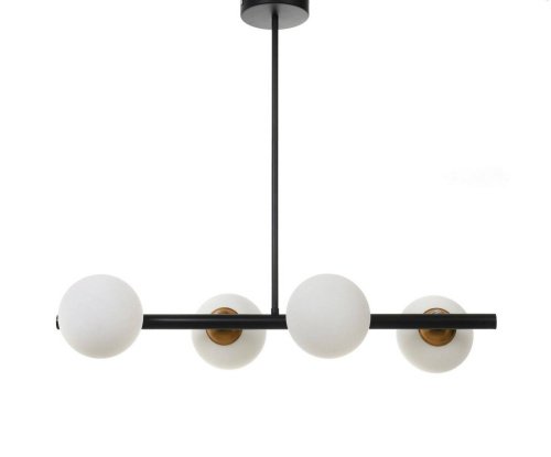 Люстра на штанге Lumina Deco Torica LDP 7001-4 BK+MD