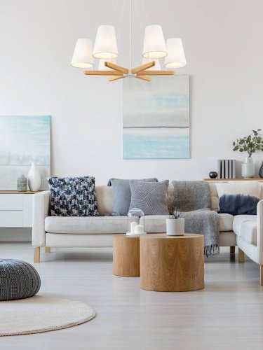 FR8019PL-06W Подвесная люстра Freya Arellano FR8019PL-06W