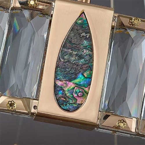 D8016P/R/D600 gold/clear Подвесная люстра Delight Collection D8016 D8016P/R/D600 gold/clear