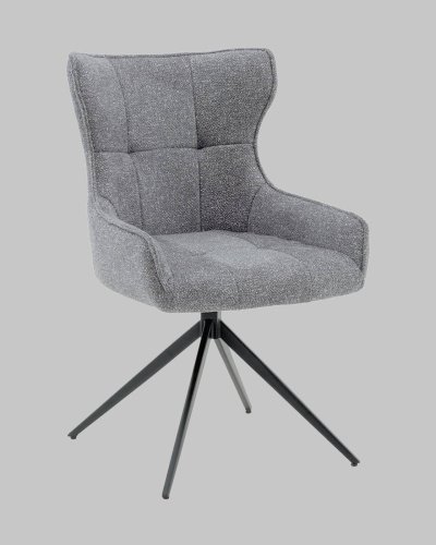 Стул вращающийся Stool Group Carlene DC-2409007 grey FL07