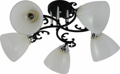 Потолочная люстра 11308-0.3-05 BK+CR