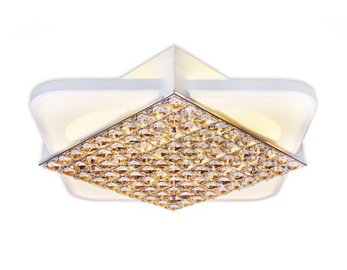 Потолочная люстра с пультом Crystal Acril Ambrella FA124