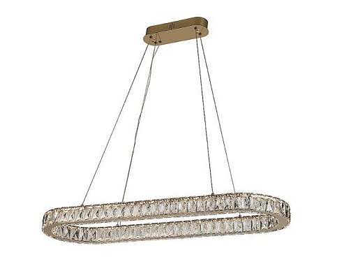 8580/90 C oval gold Подвесная люстра Newport Krista 8580/90 C oval gold
