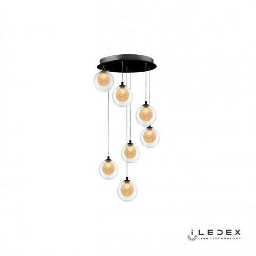 C4457-7R CR Светильник подвесной ILedex Oblivion C4457-7R CR