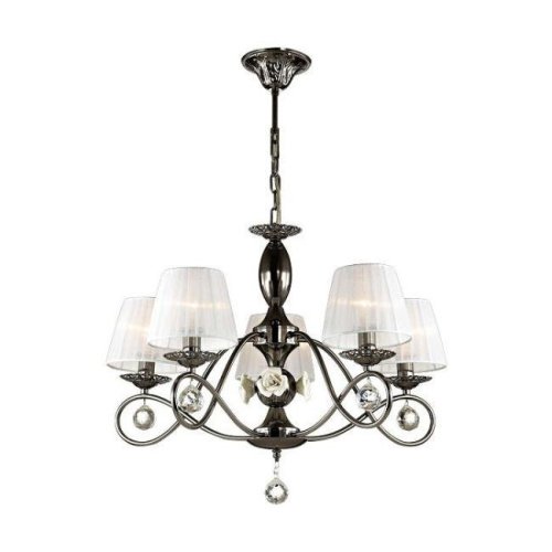 Люстра подвесная с цветочками Bresano 2933/5 Odeon Light
