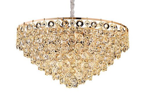 5265+16/C gold Подвесная люстра Newport 5260 5265+16/C gold