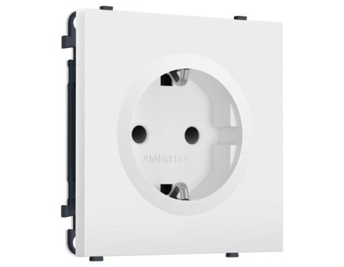 MS827010 MS827010 Комплект механизма электрической розетки SIGMA Белый мягкое касание 50Hz 2P+E с/з с/ш 16A-250V QUANT PRO (SP8270, PR141)