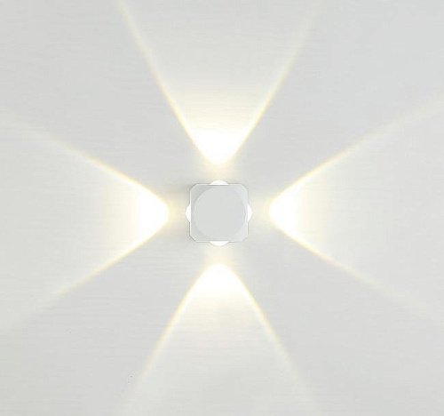 IL.0014.0016-4 WH Уличный настенный светильник IMEX Cross IL.0014.0016-4 WH