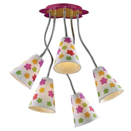 2280/5 Потолочная люстра Odeon Light Flau 2280/5