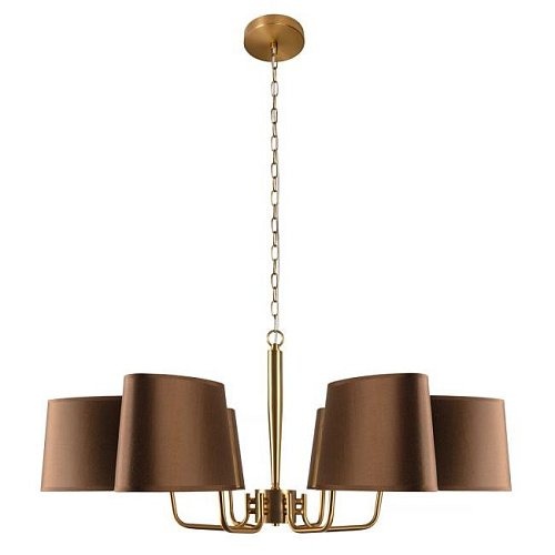 10527/6 Brass Подвесная люстра Hilton Loft It 10527/6 Brass