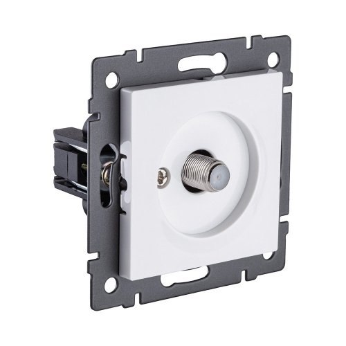 REA-020WH Розетка спутниковая SAT, белый Kollinger REA-020WH для Aspekt, Eleganz, Reflex