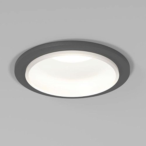 Встраиваемый светильник Elektrostandard Mils 25010/01 GU10 графит