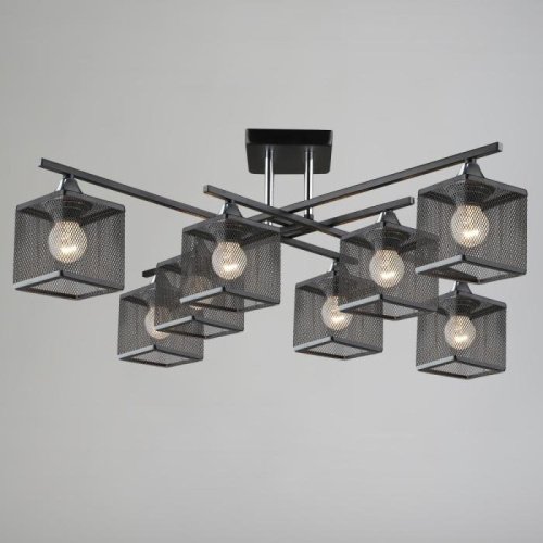 Потолочная люстра 05986-0.3-08 BK+CR