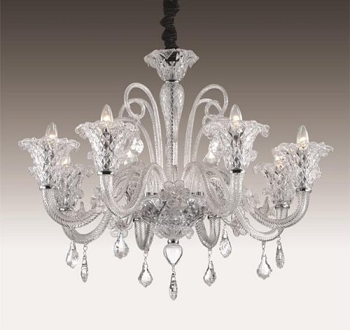 2791/8 Подвесная хрустальная люстра Abela Odeon Light 2791/8