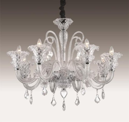 2791/8 Подвесная хрустальная люстра Abela Odeon Light 2791/8