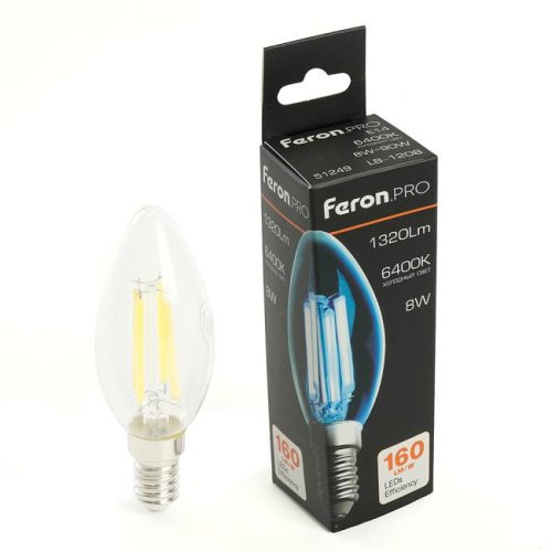 51249 Светодиодная лампа Feron LB-1208 51249
