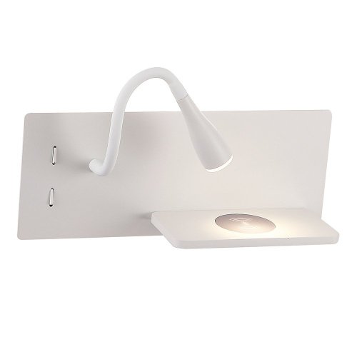 Настенный светильник Crystal Lux Clt 217w CLT 217W Qi+USB WH