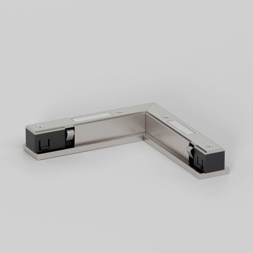 Угловой коннектор (никель) 85006/00_система Лайн Коннектор Line Magnetic Elektrostandard Угловой коннектор (никель) 85006/00_система Лайн