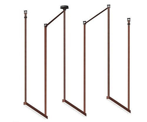 Комплект ременной трековой системы терракотовый KINK Light Сатори 6421-2K,06