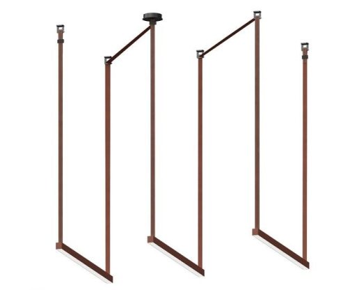 Комплект ременной трековой системы терракотовый KINK Light Сатори 6421-1K,06