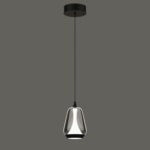 Светильник подвесной Delight Collection MD24001011 MD24001011-1A black/smoky