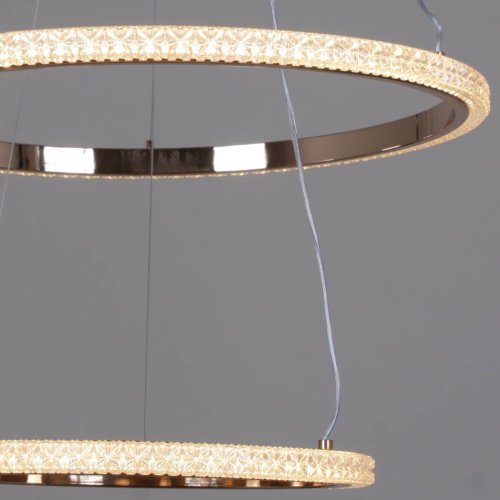 Подвесная люстра Reluce 87090-0.4-02 BK+FG