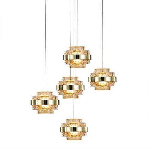 MD22030002-5A gold/champagne Светильник подвесной Delight Collection Indiana MD22030002-5A gold/champagne