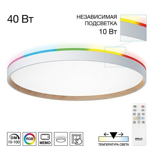 CL750500R Светильник потолочный Citilux Etalon CL750500R