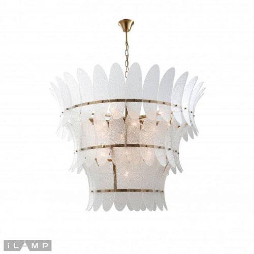 15602-19 ANB+CL Подвесная люстра iLamp Gramercy 15602-19 ANB+CL