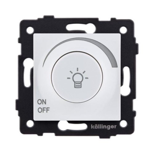 REA-027WH Светорегулятор универсальный 500W, белый Kollinger REA-027WH для Aspekt, Eleganz, Reflex