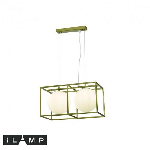 Светильник подвесной iLamp Golden P2484-2 GD