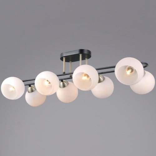 Потолочная люстра ILLUMICO IL0790-8CSQ-25 BK AB TRENTO