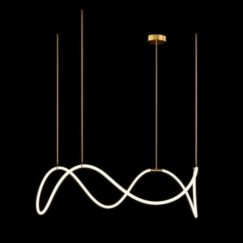 Светильник подвесной Loft It Thread 10388P/C Brass