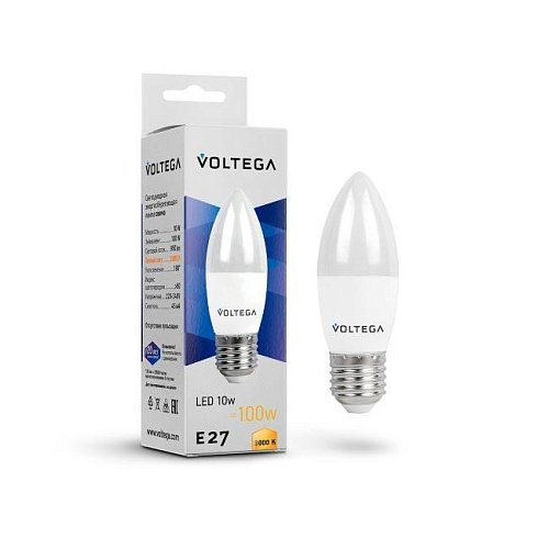 Светодиодная лампа Voltega Candle 10W 7240