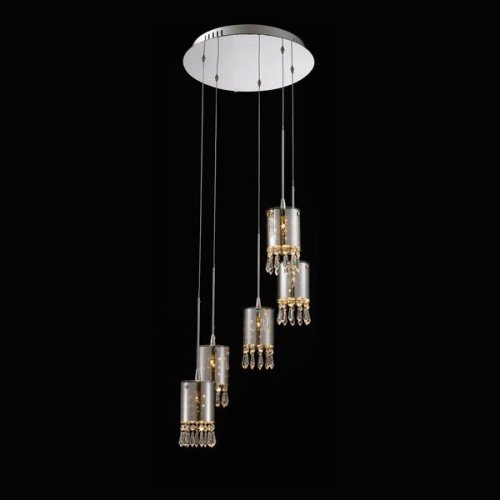 MD2544/5R Светильник подвесной Delight Collection Crystal Tube MD2544/5R