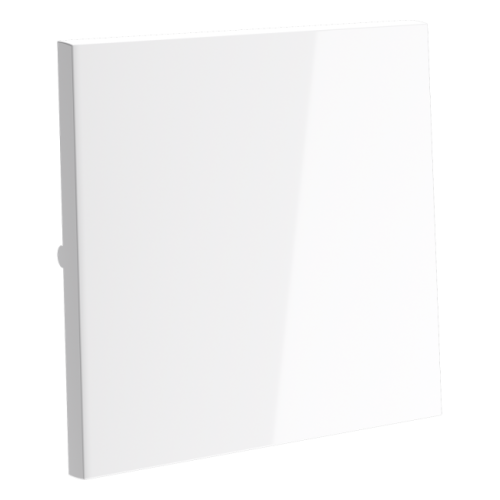 Клавиша для выключателя/переключателя одноклавишного, S70 (белый глянцевый)