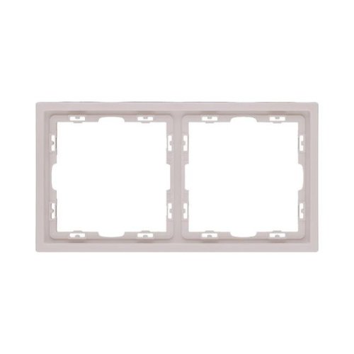 Рамка 2-постовая, кашемир матовый Kollinger Eclipse EC2CM