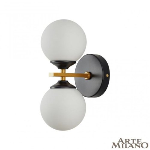 271580/2B BK/GD Настенное бра Arte Milano Neapolis71580 271580/2B BK/GD