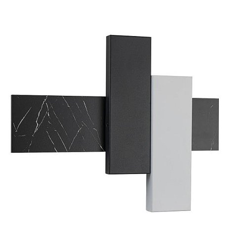 V000120L Настенный светильник Indigo Avanzato V000120L 14023/2W Black stone