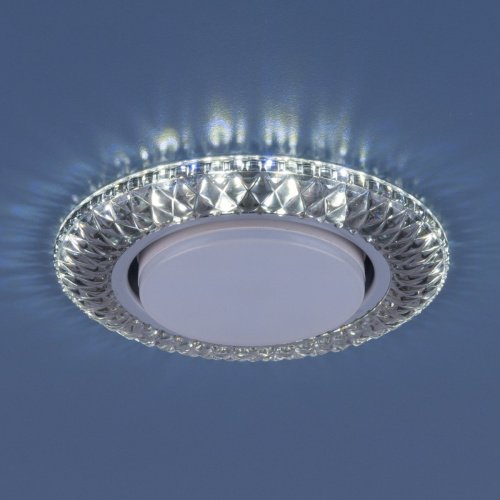 Встраиваемый светильник Elektrostandard 3020 3020 GX53 SB дымчатый