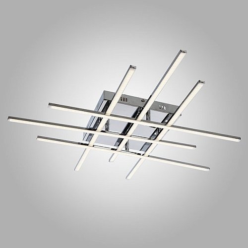 90020/6 хром 72W Потолочная светодиодная люстра Hi-Tech Eurosvet 90020/6 хром 72W