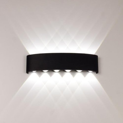 AM307-12X1W BK 4000K Уличный настенный светильник AM Group Am307 AM307-12X1W BK 4000K