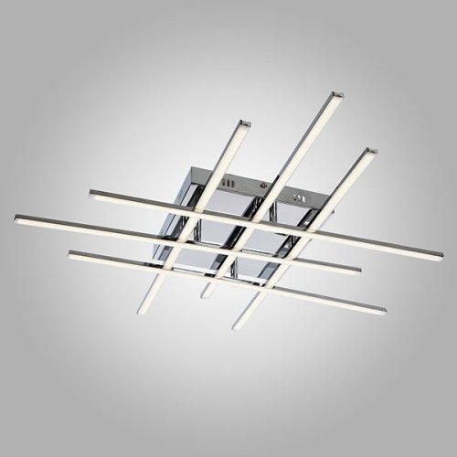 90020/6 хром 72W Потолочная светодиодная люстра Hi-Tech Eurosvet 90020/6 хром 72W