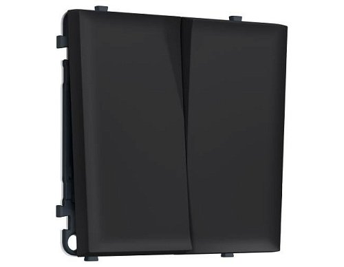 MS983030 MS983030 Комплект механизма 2-кл перекрестного выключателя SIGMA Черный Мягкое касание 10A-250V QUANT PRO (SP9830, PR125)