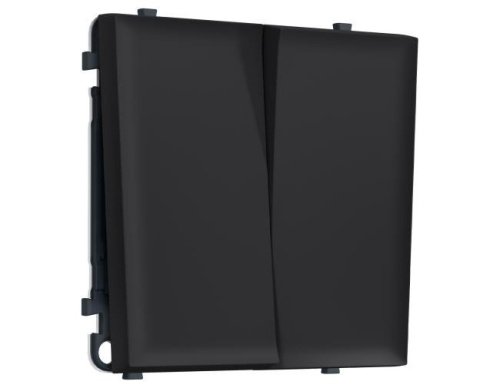 MS983050 MS983050 Комплект механизма 2-кл выключателя с самовозвратом SIGMA Черный Мягкое касание QUANT PRO (SP9830, PR129)